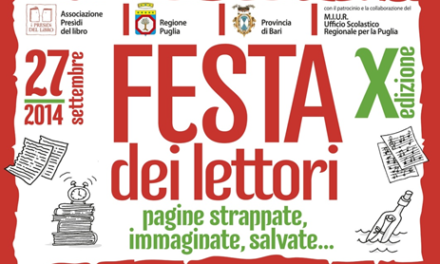 Festa dei Lettori  2014 –  X^ Edizione