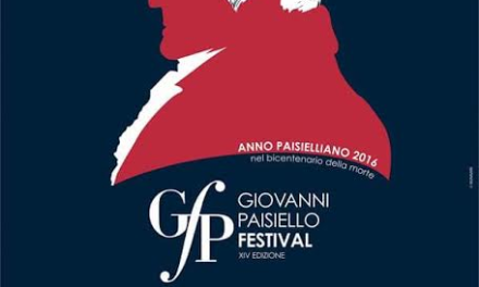 Giovanni PAISIELLO FESTIVAL 2016, parte la raccolta fondi per l’ edizione del bicentenario
