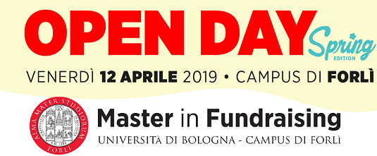 Porte aperte al Master in Fundraising per l’Open Day – Spring Edition!