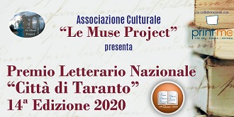 XIV edizione del Premio Letterario Nazionale “Città di Taranto”…la premizione