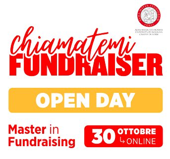 Open Day del Master in Fundraising. Tutte le novità sulla didattica in streaming, in aula e online