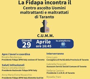 La FIDAPA incontra il C.U.M.M. di Taranto
