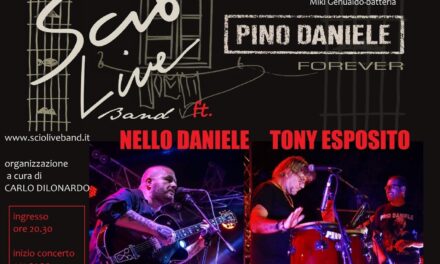 Con il concerto “La musica salva” a Martina Franca la musica diventa solidale nel ricordo di Pino Daniele