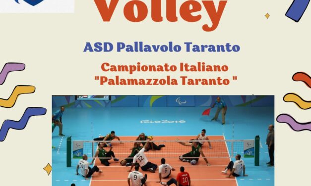 Sitting Volley Taranto ricerca due giocatori