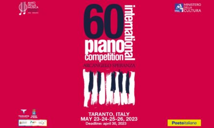 60th International Piano Competition   “Arcangelo Speranza”