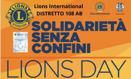“Lions Day” – Solidarietà senza confini