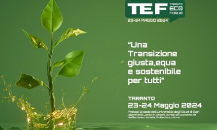 Taranto Eco Forum 2024. Una transizione giusta, equa e sostenibile per tutti