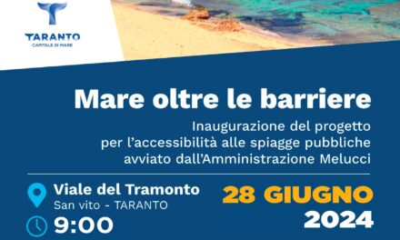 A Taranto il mare oltre le barriere