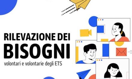 Rilevazione dei bisogni dei volontari e delle volontarie degli Enti del Terzo Settore – ETS