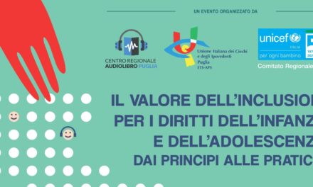 “Il valore dell’ inclusione per i diritti dell’infanzia e dell’adolescenza dai principi alle pratiche”. Convegno sul tema