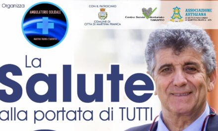 “La salute alla portata di tutti” a Martina Franca con l’Ambulatorio solidale