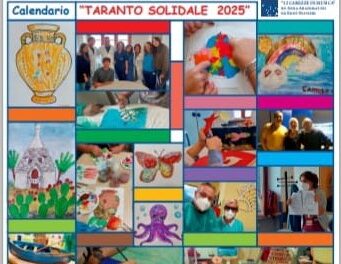 “Taranto Solidale 2025”, il calendario dei bambini