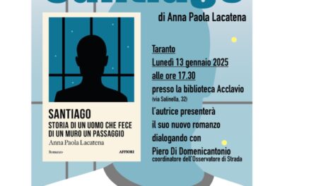 “Santiago”, il libro di Anna Paola Lacatena